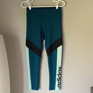 Adidas Women’s Climalite Teal Leggings